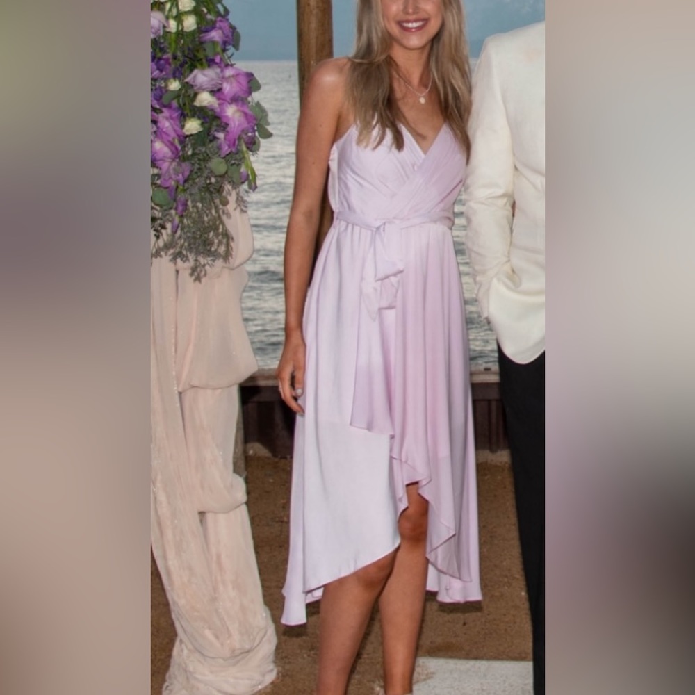 Hello Molly/Here comes the sun light lavender dress